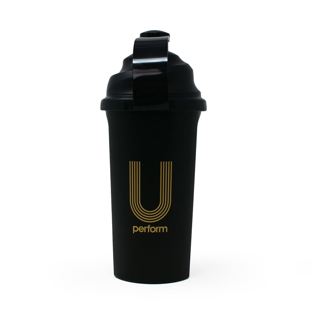 Shaker Bottle - Black & Gold